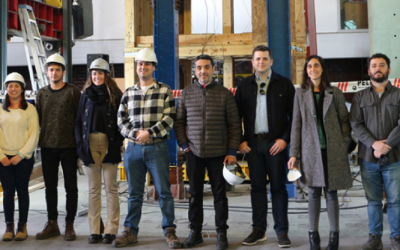 ASÍ FUE EL PRIMER ENSAYO SÍSMICO DE UNA EDIFICACIÓN DE MADERA